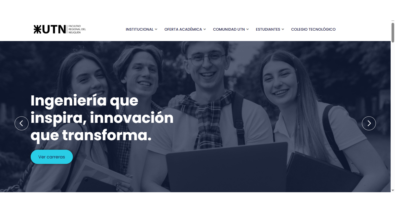UTN FRN Website